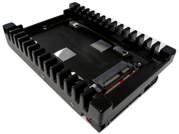WD WDSL00S IcePack 2.5" to 3.5" SATA Hard Drive Mounting Kit Frame w/Heatsink -SSD & 2.5" HDD
